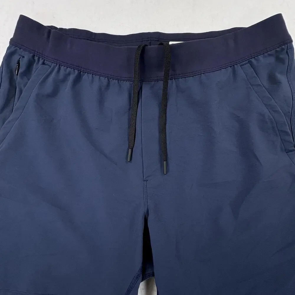 Public Rec Flex Shorts Mens 34 Navy Blue 7” Stretch Athletic Performance Golf